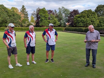 2026 OFFA Trophy presentation by Presodent John Jeacock
