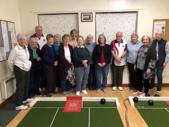 Short Mat bowls with the WI